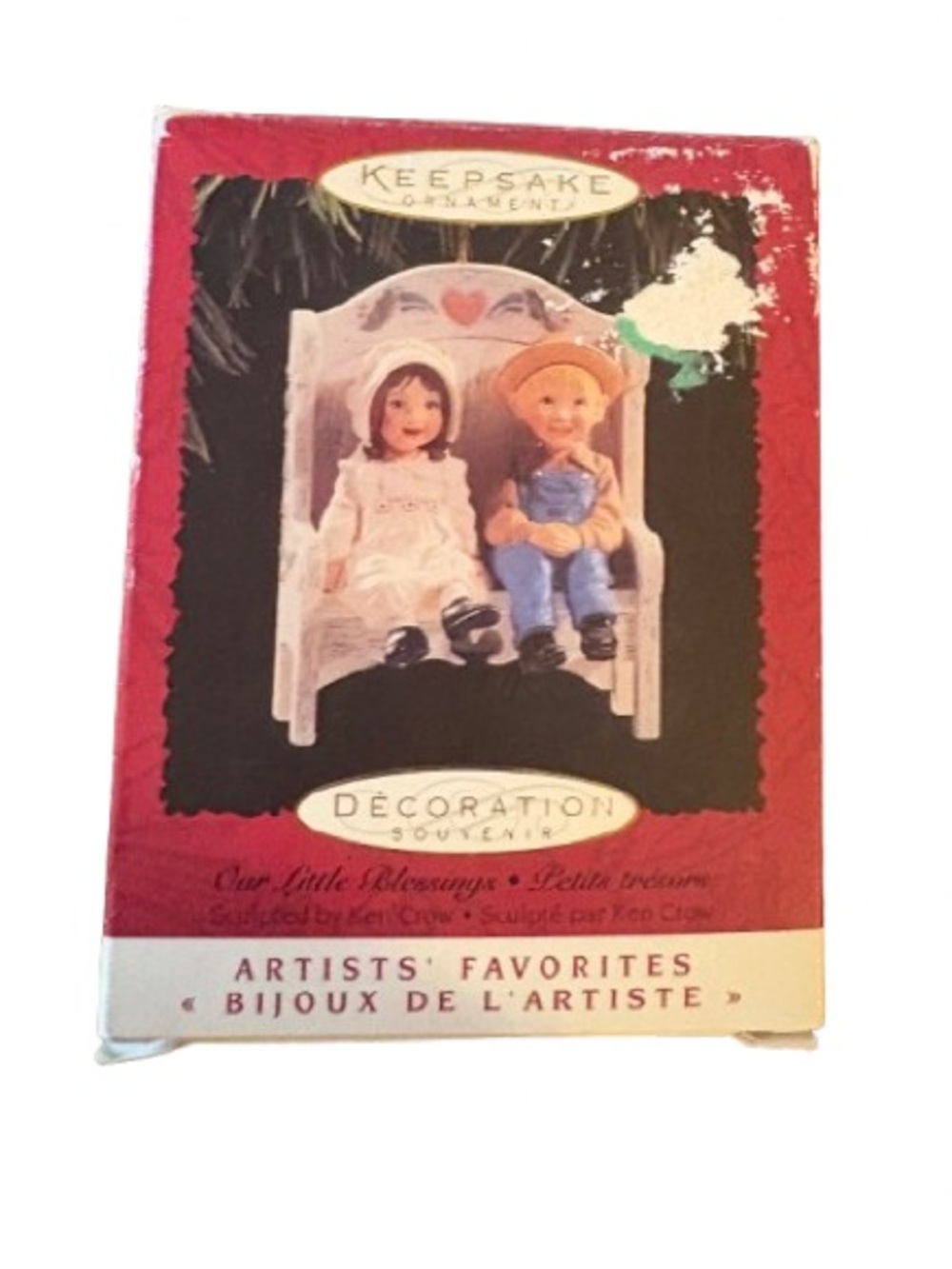Hallmark Keepsake Ornament 1995 – Our Little Blessings by Ken Crow